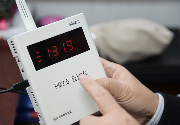 上海出租车化身“pm2.5移动监测站”，监测实时空气质量